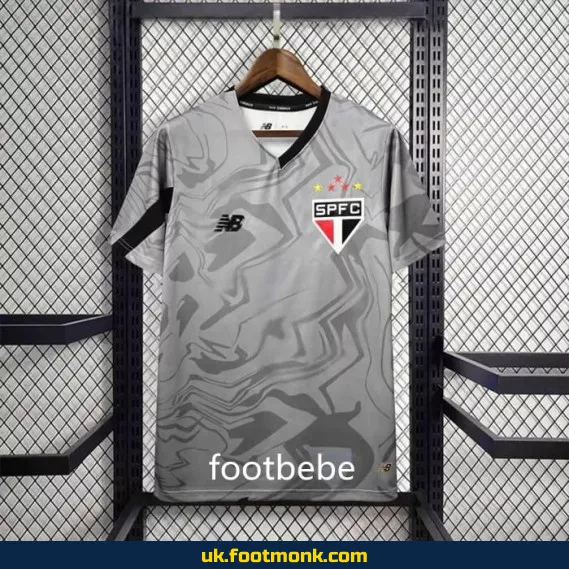 São Paulo 2024 2025 goalkeeper jersey gray.