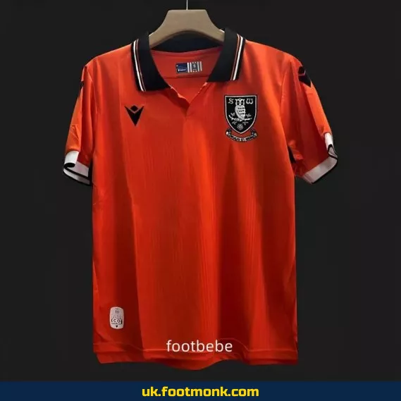 Sheffield Wednesday 2024-2025 third orange jersey.