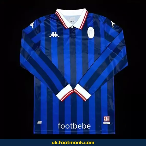 2024-2025 Società Sportiva Calcio Bari long-sleeved blue jersey.
