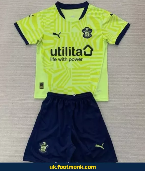 Southampton away jersey for kids 2024-2025.
