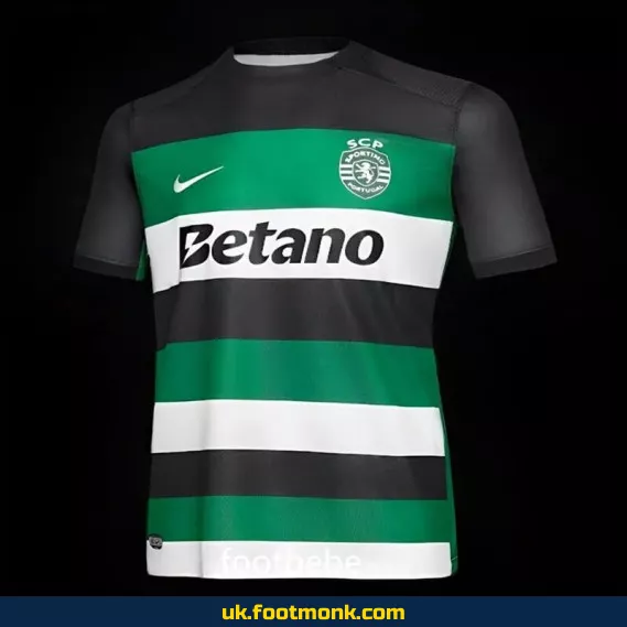 Sporting CP 2024-2025 home jersey.