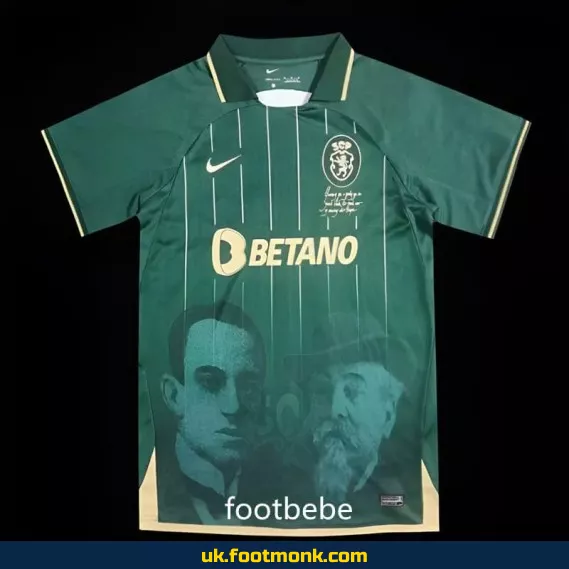 Special edition green Sporting CP 2024 jersey.