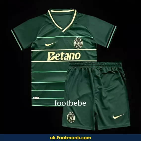 Sporting CP Kids Away Jersey 2024 2025.