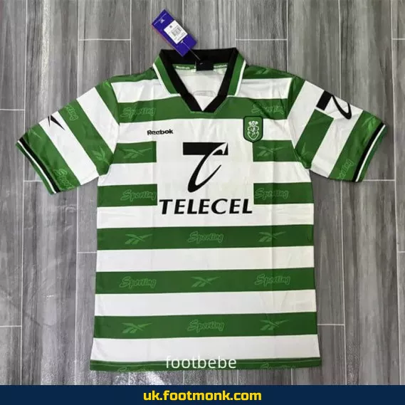 Sporting CP Vintage 1999-2000 Home Jersey.