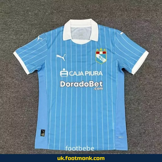 Sporting Cristal 2025-2026 home jersey.