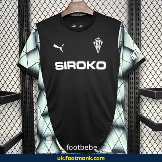 Sporting Gijón 2024-2025 away jersey.