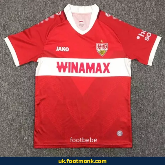 Stuttgart away jersey 2024 2025 red.