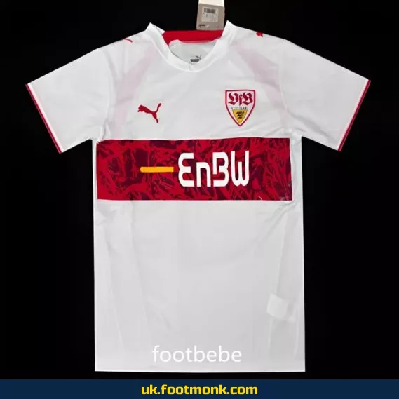 Stuttgart 2006 2007 home vintage jersey White.