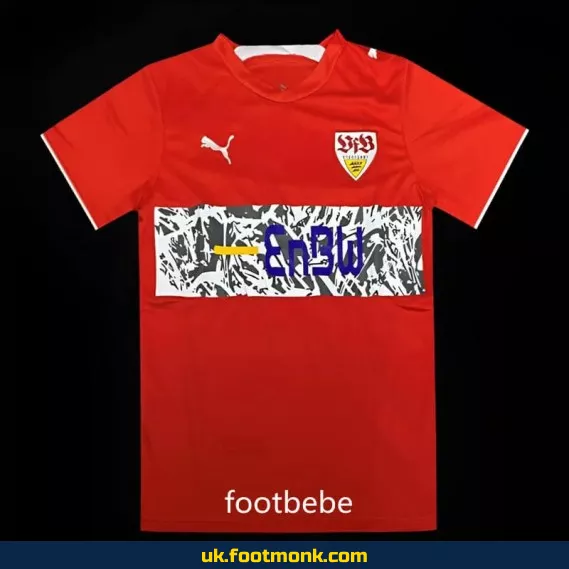 Stuttgart 2006 2007 away red vintage jersey.