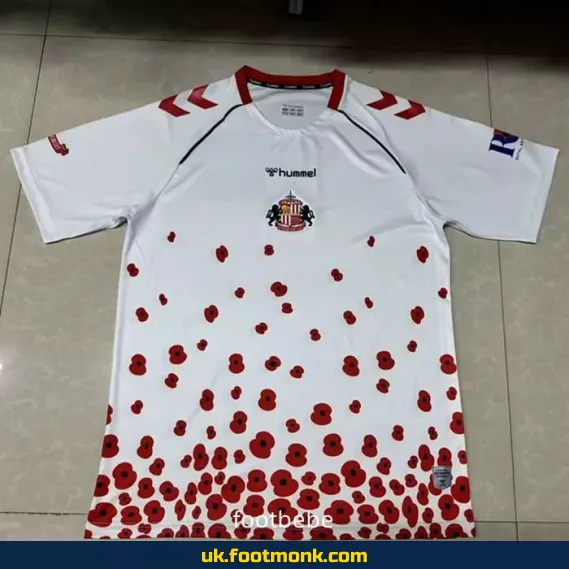 Sunderland 2024-2025 special edition white jersey.