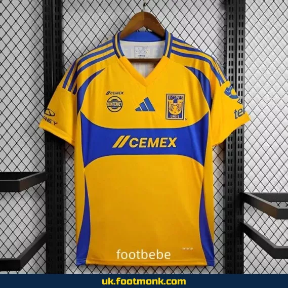 Tigres UANL 2024-2025 home jersey.