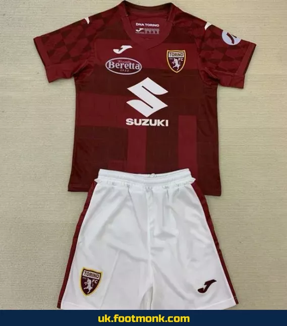 Torino Home Jersey Kids 2024 2025.