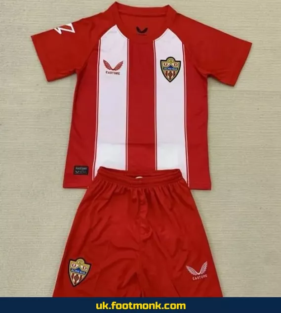 UD Almería Kids Home Jersey 2024 2025.