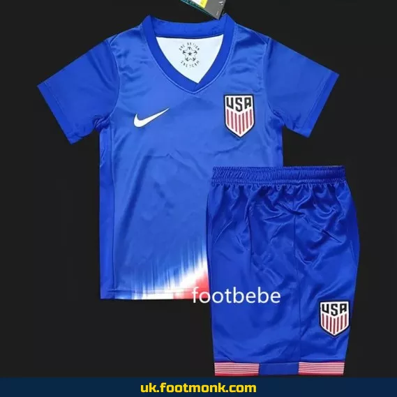 USA Kids Jersey 2024 blue red special edition.