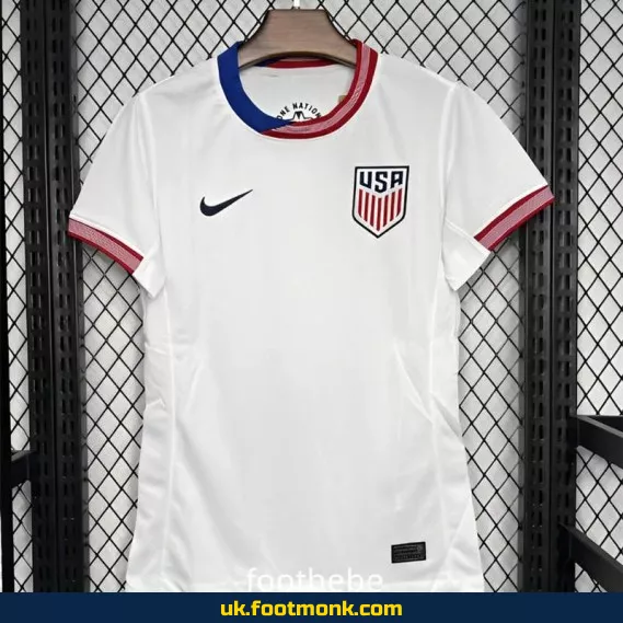 USA Women's Home Jersey 2024 2025 White.