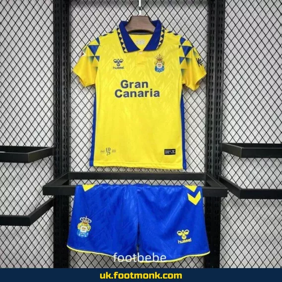 2024-2025 UD Las Palmas home jersey for kids.