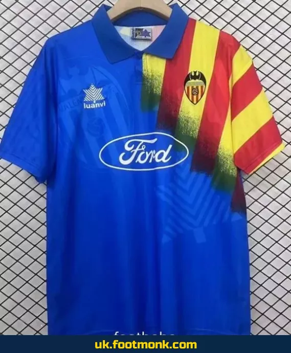 Valencia Vintage Home Jersey 1995 1996.