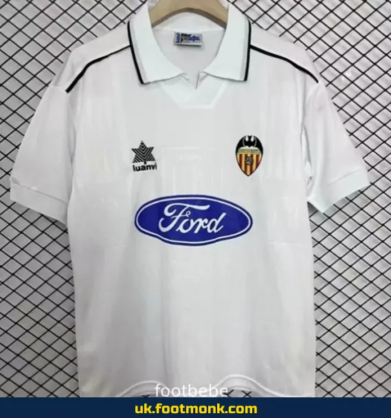 Valencia Vintage 1996 1997 White Jersey.