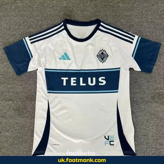 Vancouver Whitecaps 2025 2026 white jersey.