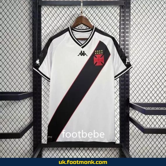 Vasco da Gama 2024 2025 away white jersey.