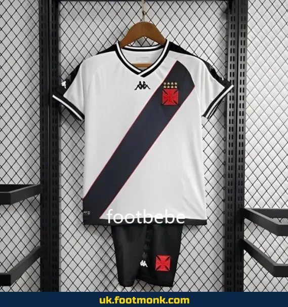 Vasco da Gama Kids Jersey 2024 2025 White.