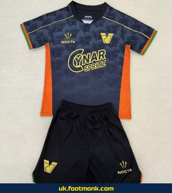Venezia jersey kids 2024 2025 black.