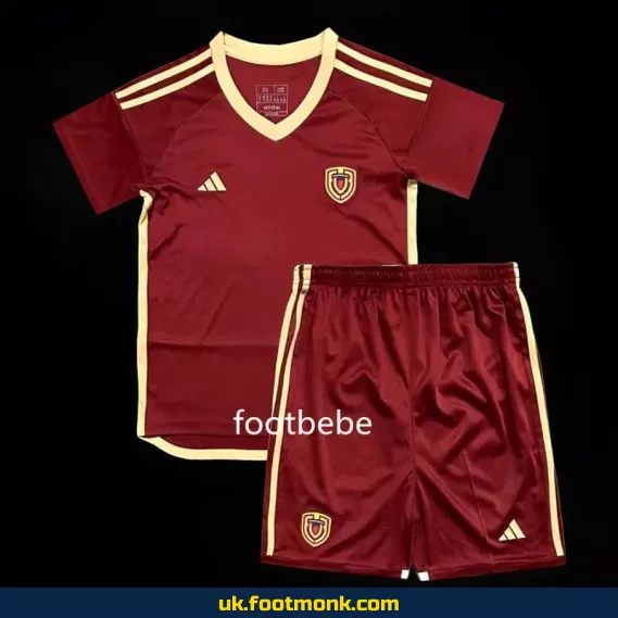 Venezuela Kids Jersey 2024 Copa America red.