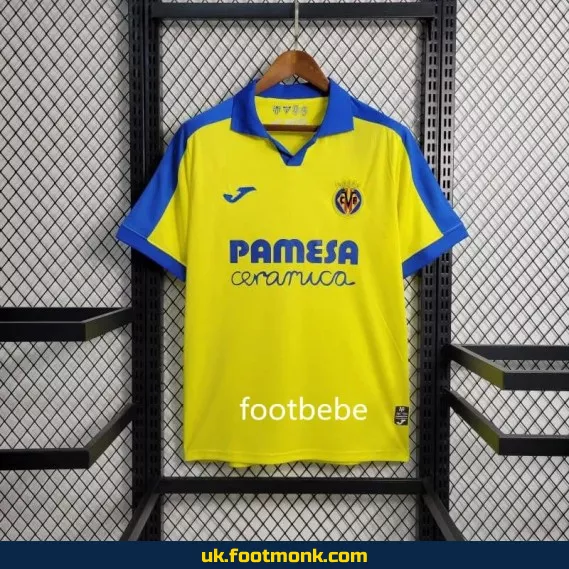 Villarreal 2023 jersey 100 years special edition yellow.