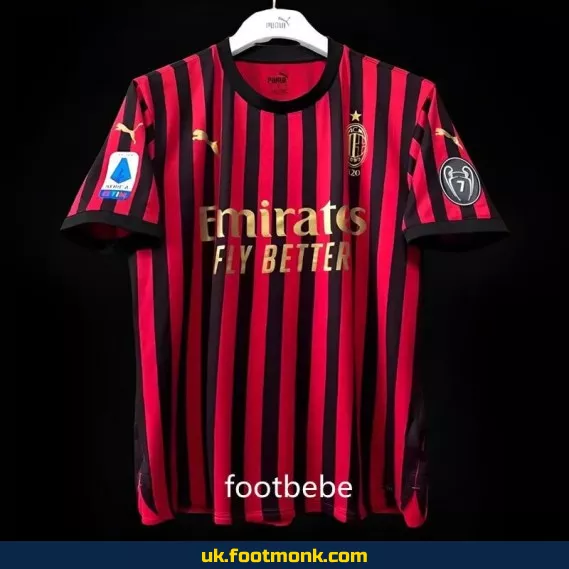 Vintage AC Milan 2019 120th anniversary home jersey.