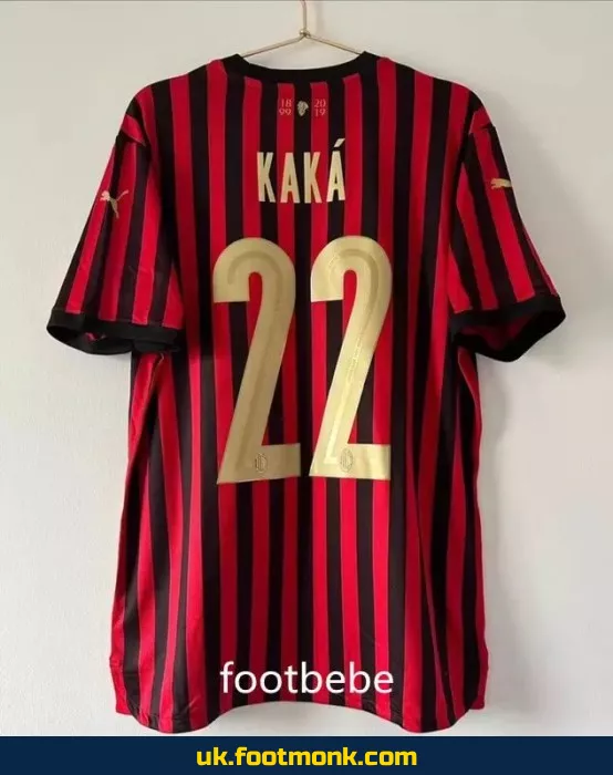 Vintage AC Milan 2019 120th anniversary home jersey.