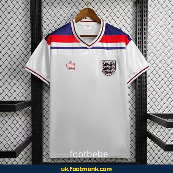 Vintage England 1982 home jersey White.