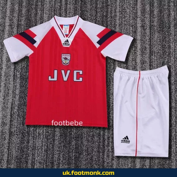 Vintage Arsenal Home Jersey Kids 1992 1993.