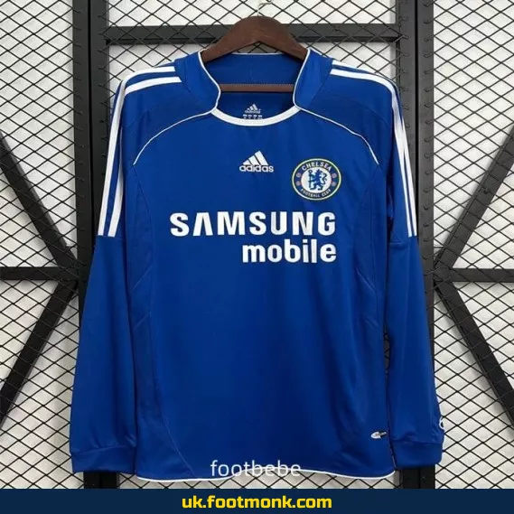 Vintage Chelsea 2006 2007 home long-sleeved jersey.