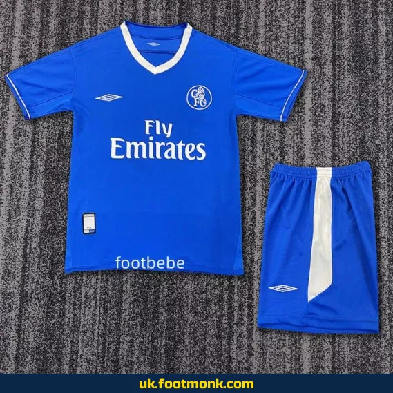 Vintage Chelsea Home Jersey Kids 2003 2004.