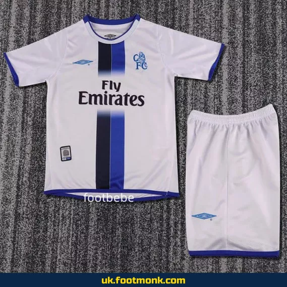Vintage Chelsea Kids Away Jersey 2003 2004.