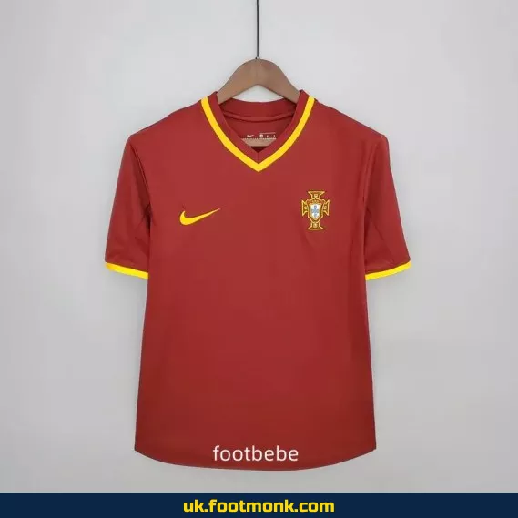 Vintage Portugal 2000 home jersey.