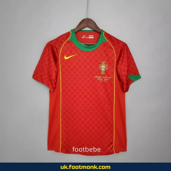 Vintage Portugal 2004 home jersey.