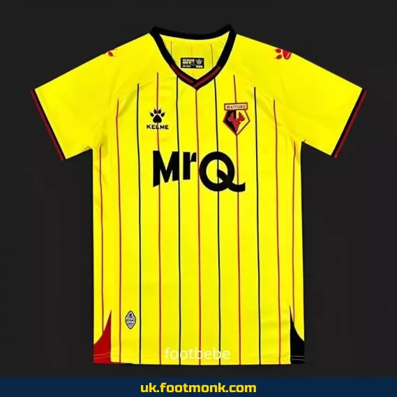 Watford 2024-2025 home yellow jersey.
