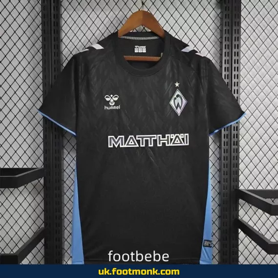 Werder Bremen 2024-2025 third jersey black.