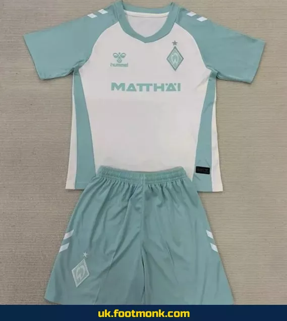 Werder Bremen away jersey for kids 2024-2025.