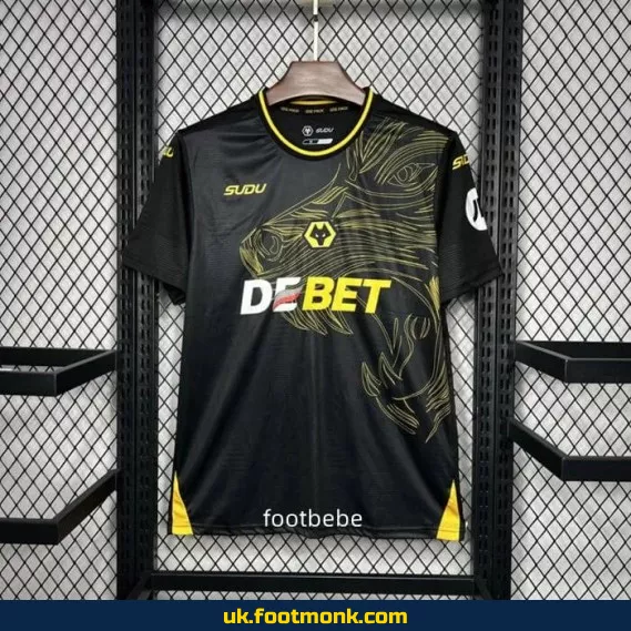 Wolverhampton Wanderers 2024 2025 away jersey.