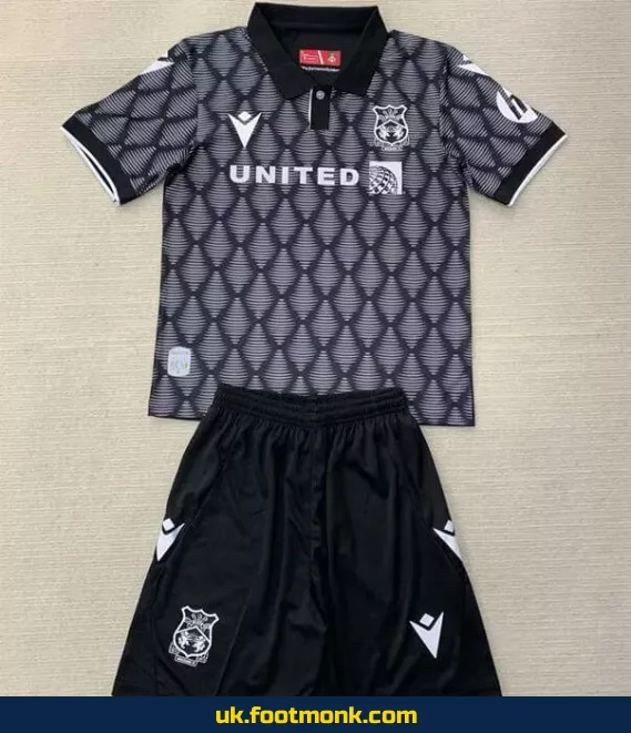 Wrexham away jersey for kids 2024-2025.