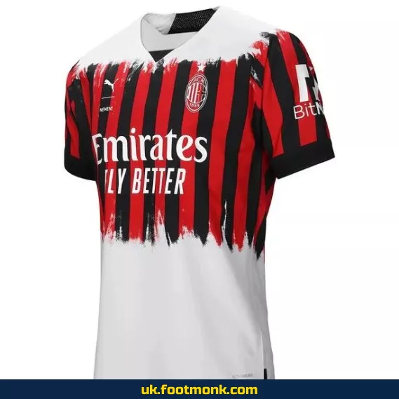 AC Milan X NEMEN 2022 fourth football jersey.