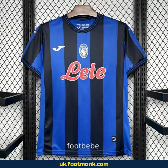 Atalanta home football jersey 2024 2025.