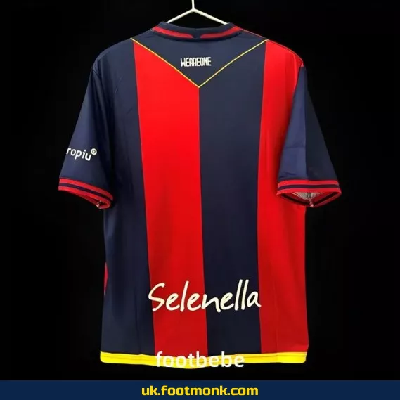 Bologna home football jersey 2024-2025.
