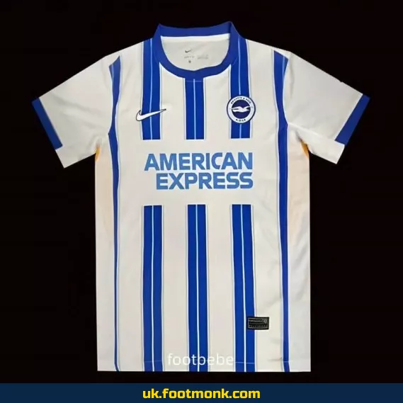 Brighton 2024-2025 home football jersey.