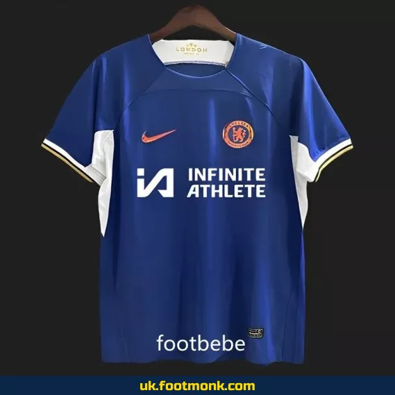 Chelsea FC 2023-2024 home football jersey.