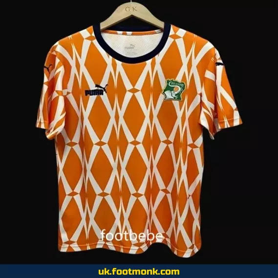 Ivory Coast 2023-2024 home football jersey.