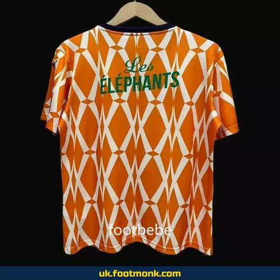 Ivory Coast 2023-2024 home football jersey.