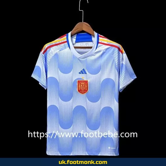 Spain away jersey World Cup 2022.
